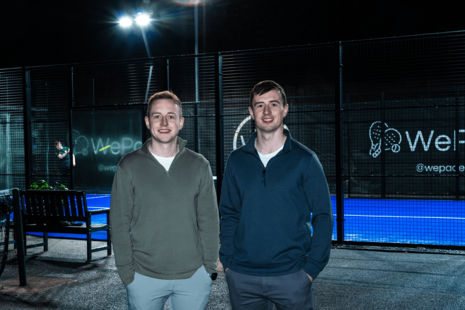 The WePadel team at the Coral Leisure court